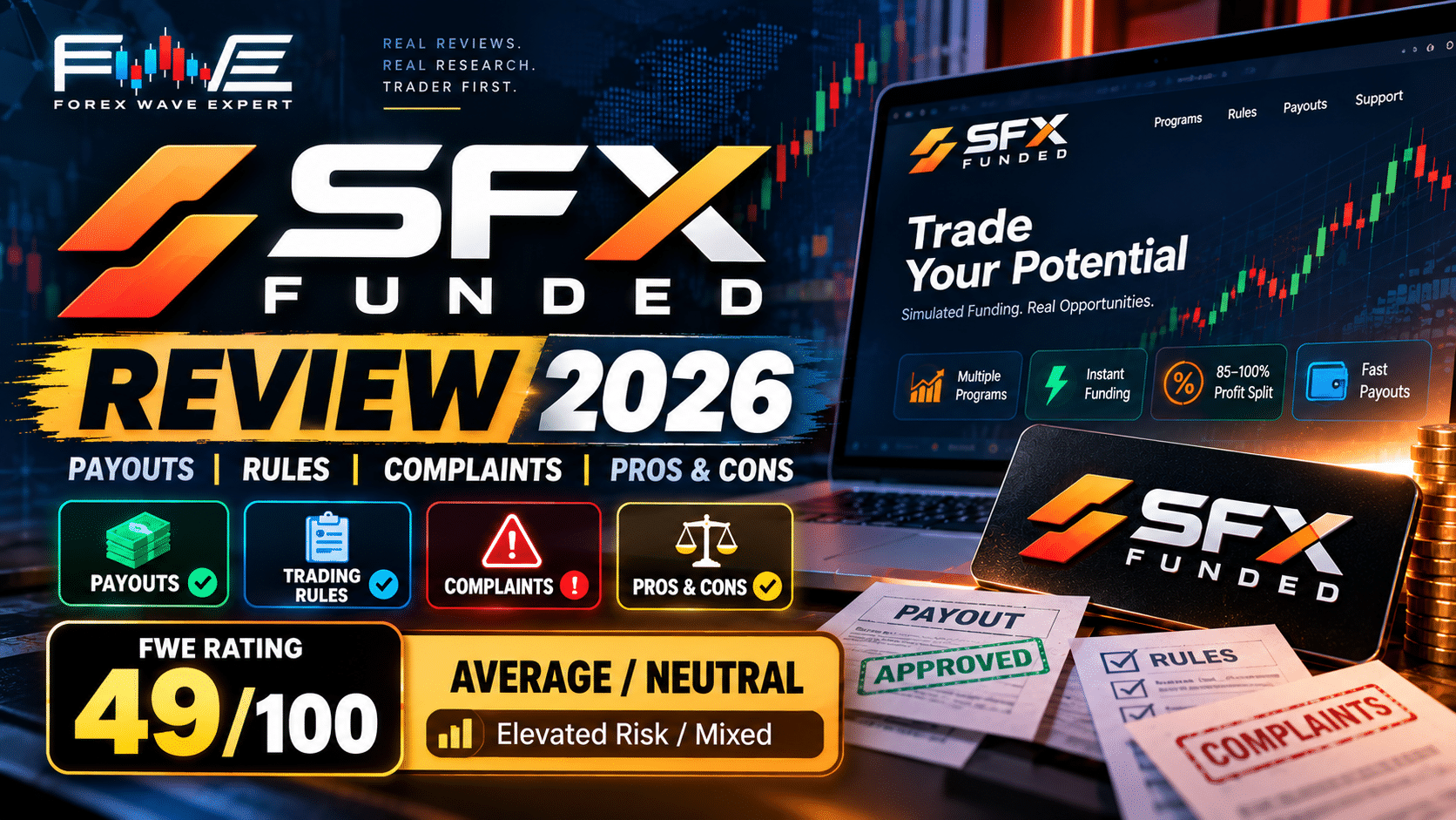 SFX Funded Review 2026 – Payouts, Complaints and FWE Rating